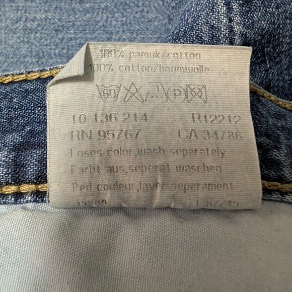 Mavi 136 Molly Lowrise Flare Button Fly 00s Y2K Classic Retro Style - Size 27/32 - Picture 8 of 8